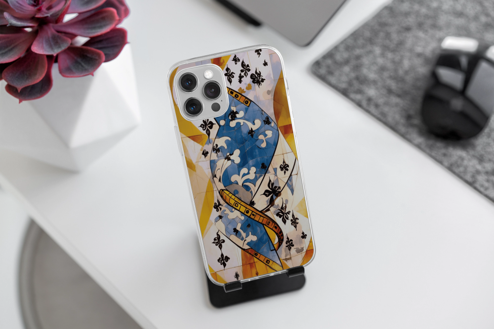 Cover Gomma iPhone FLOWER OF TIME CAPRI
