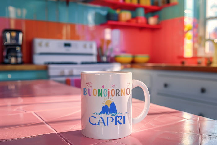 Good Morning Capri Mug