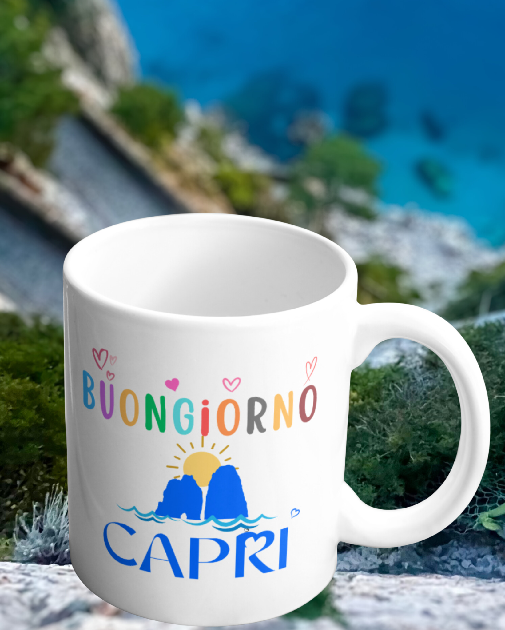 Good Morning Capri Mug