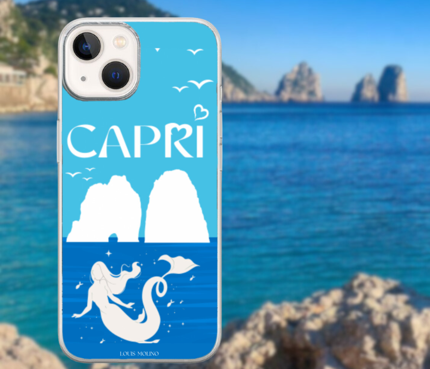 Cover Gomma iPhone  Sirene capri