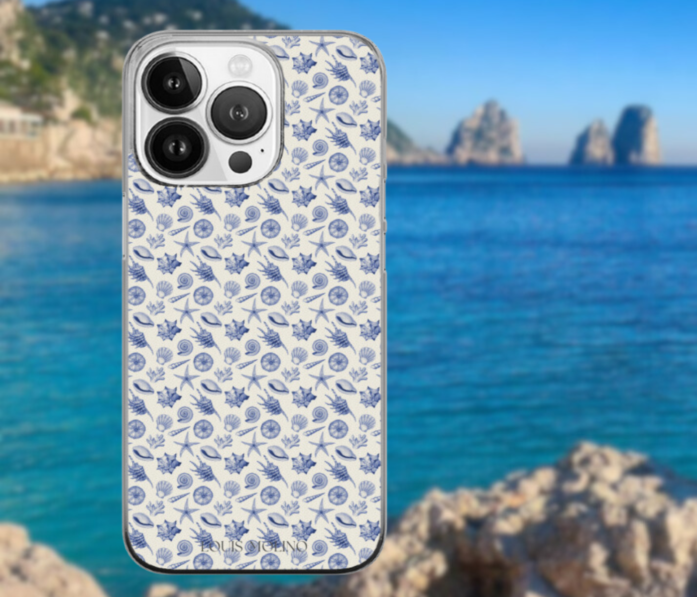 Rubber iPhone Cover MEDITERRANEAN DREAMS