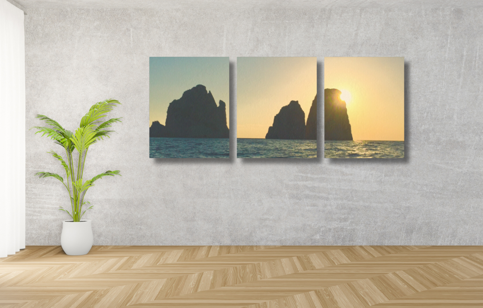 Capri Rays Canvas