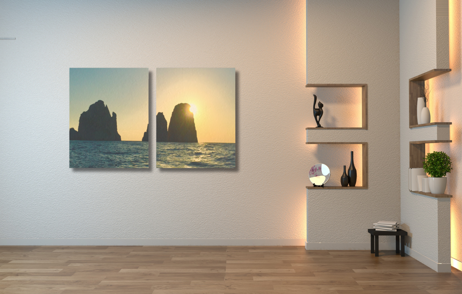 Capri Rays Canvas