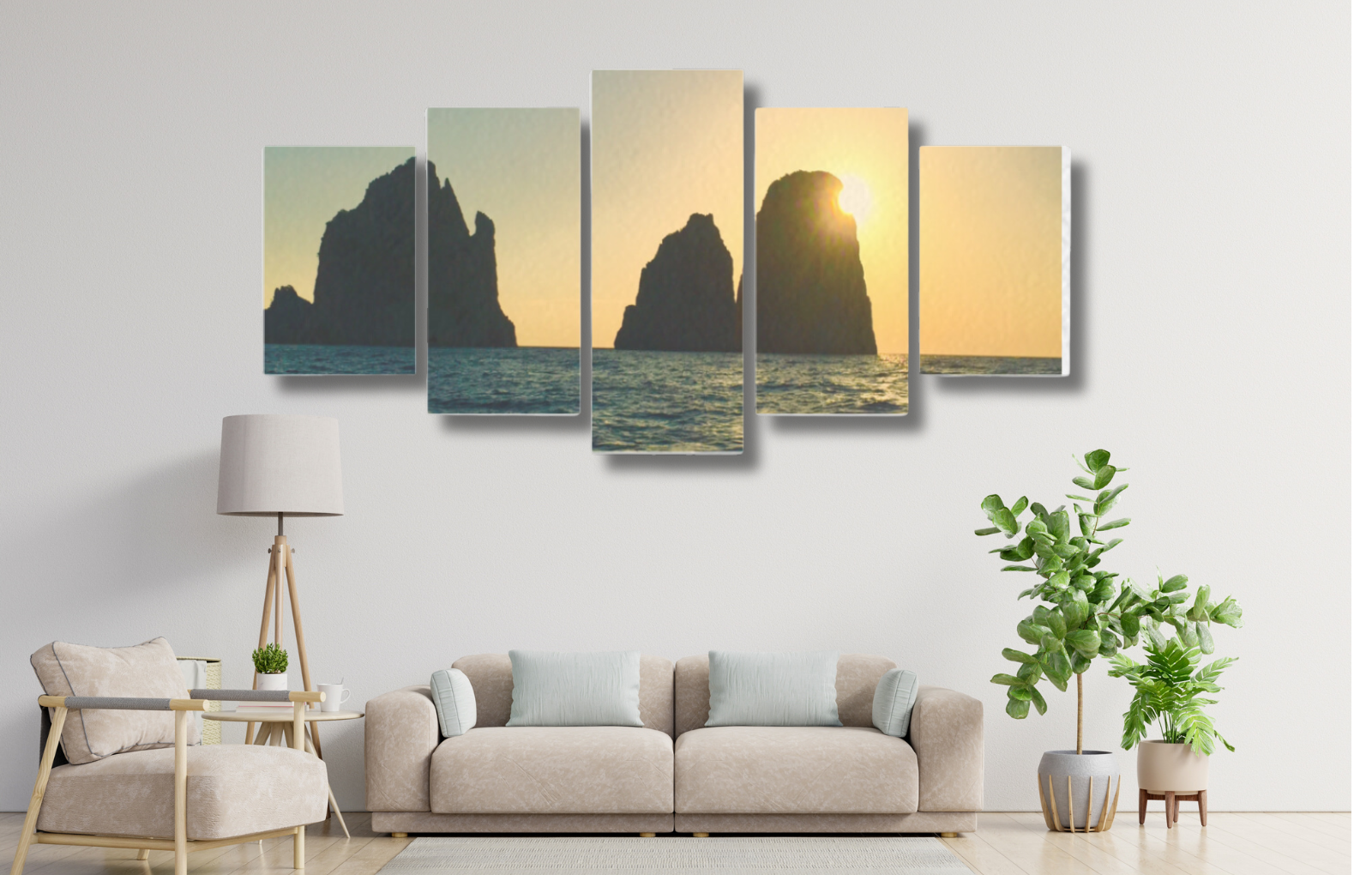 Capri Rays Canvas