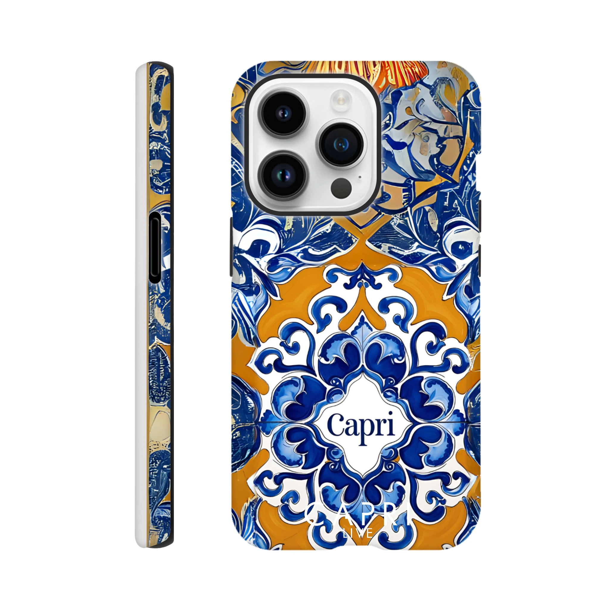 Cover Capri Smartphone cover Limoni, Faraglioni Grotta azzurra