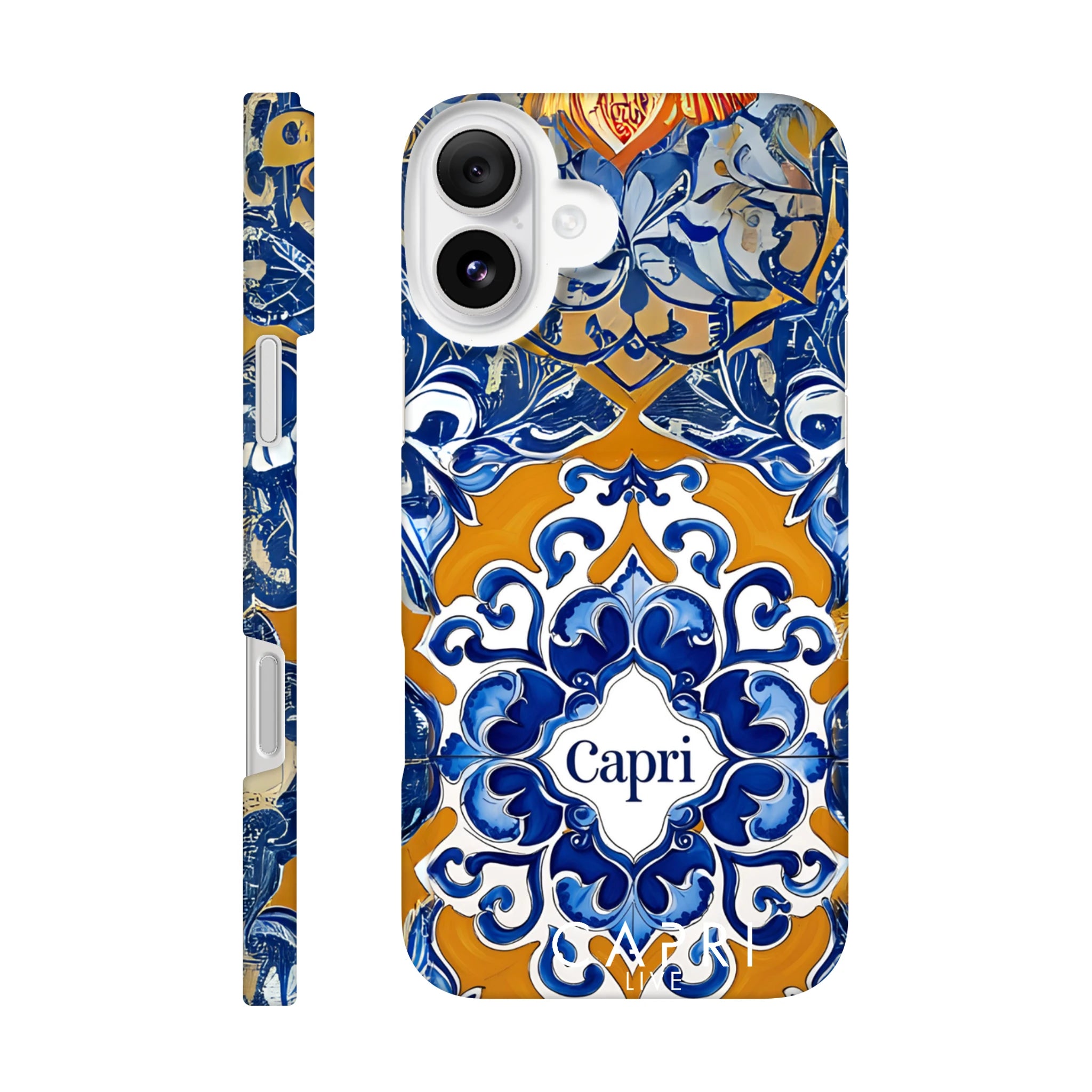 Cover Capri Smartphone cover Limoni, Faraglioni Grotta azzurra