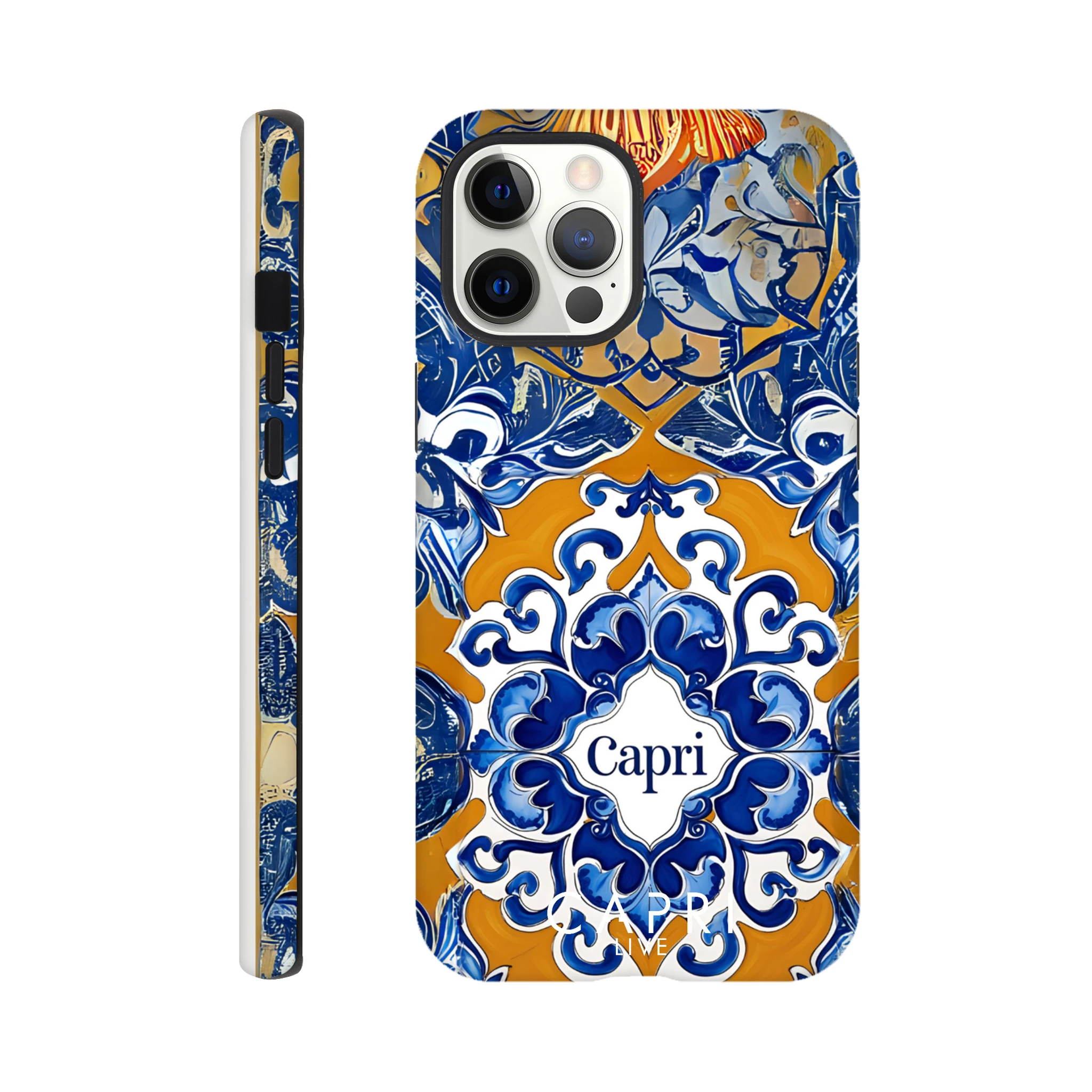 Cover Capri Smartphone cover Limoni, Faraglioni Grotta azzurra
