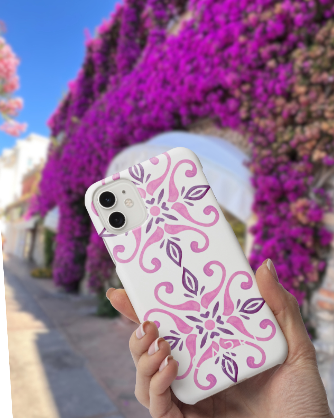 Mediterranean Capri Bouganvillea Maiolica