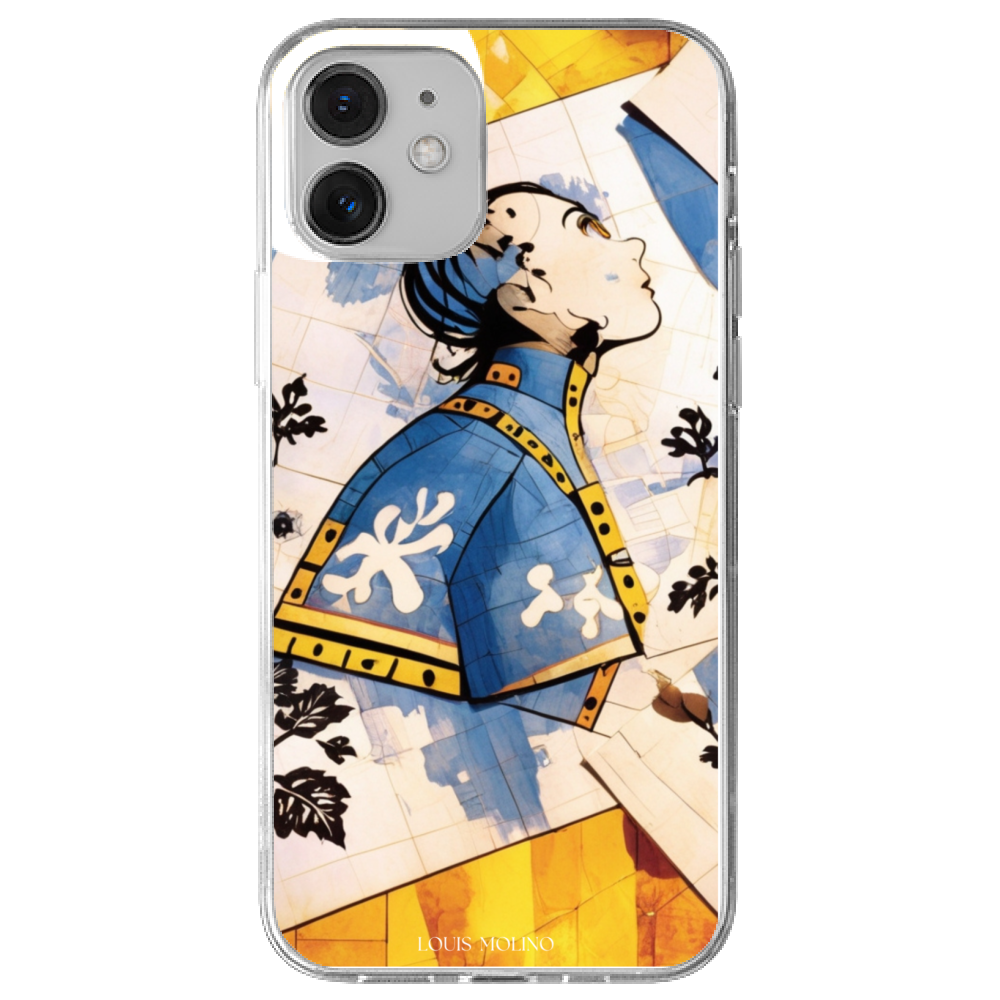 Cover Gomma iPhone Guardian Of Capri in Time
