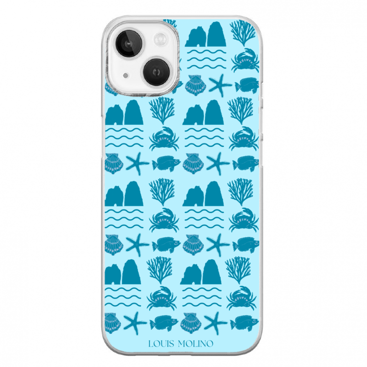 Cover Gomma iPhone Faraglioni Sea Species Capri