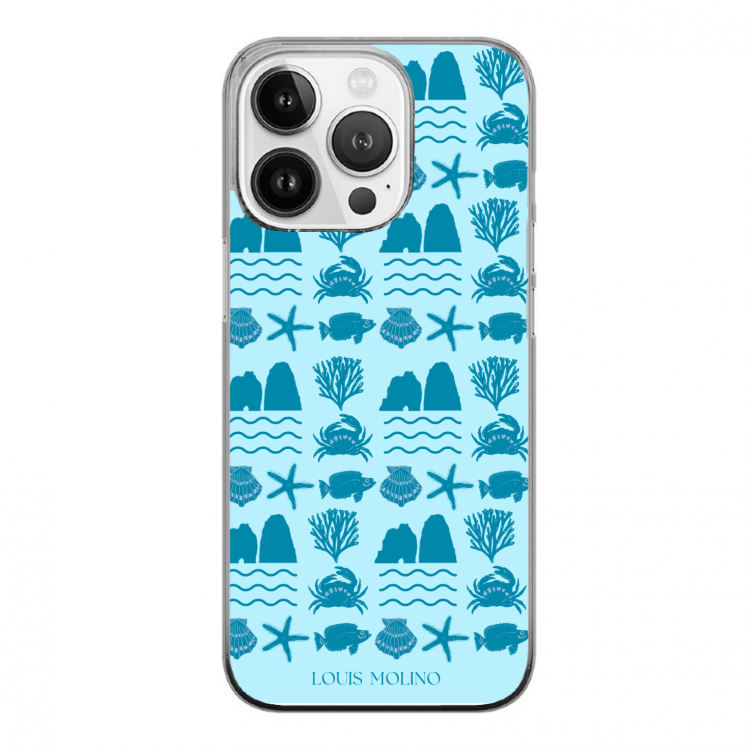 Rubber iPhone Cover Faraglioni Sea Species Capri