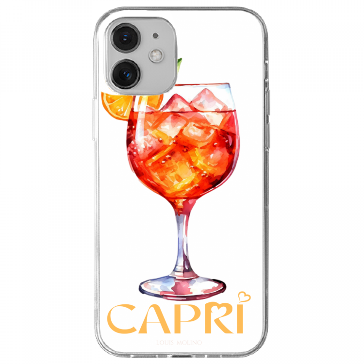 Spritz Capri iPhone Rubber Cover