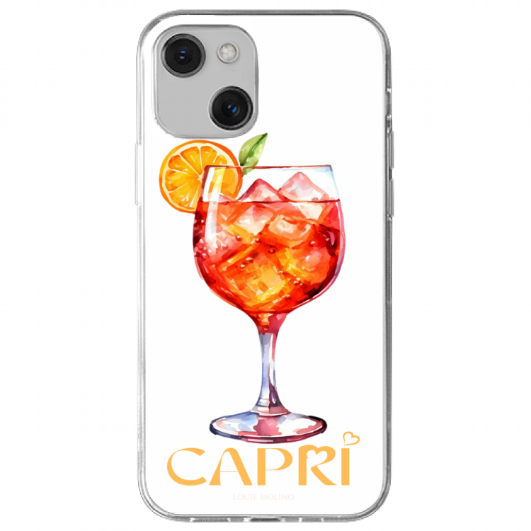 Spritz Capri iPhone Rubber Cover