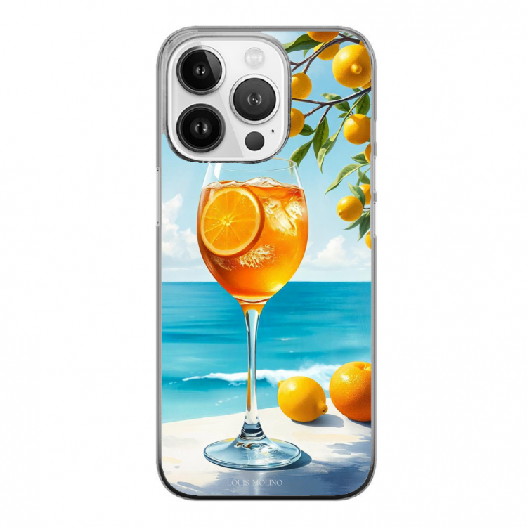 Cover Gomma iPhone Spritz Lemon Capri