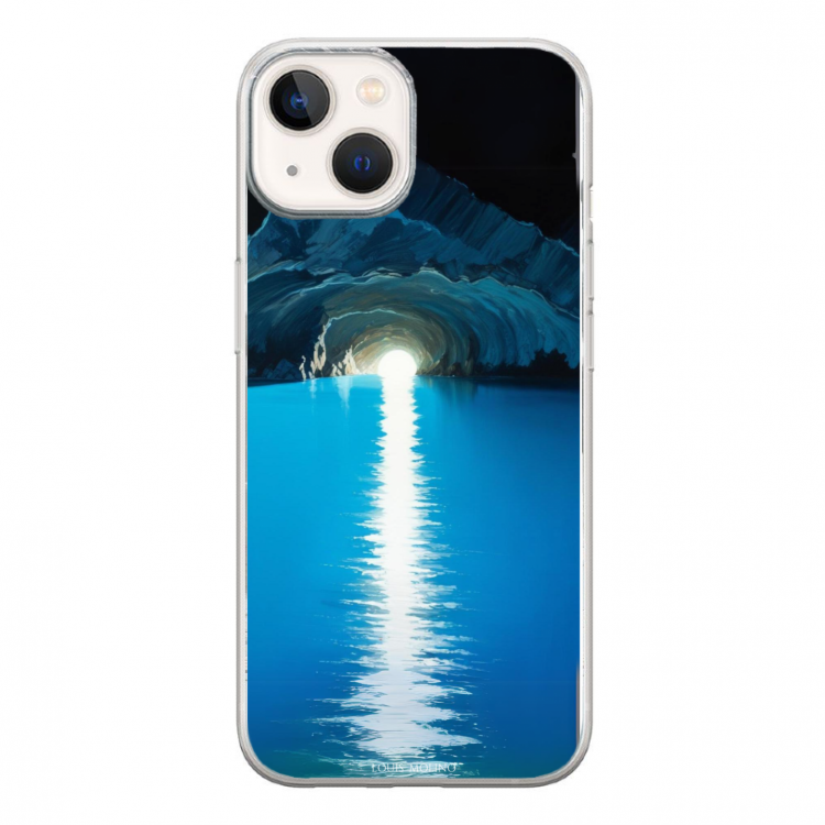 Cover Gomma iPhone GROTTA AZZURRA PAINT