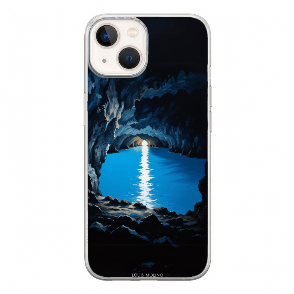 Cover Gomma iPhone GROTTA AZZURRA FANTASY