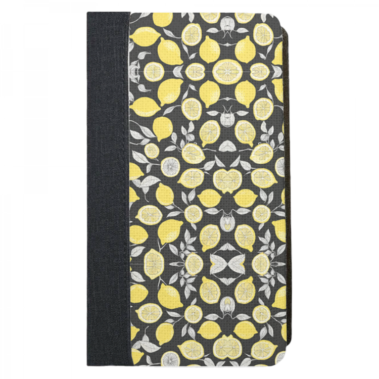 LEMON GRAY+BLACK CAPRI notebook