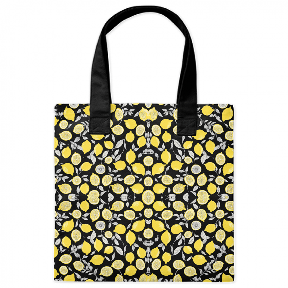 All Over LEMON GRAY+BLACK CAPRI bag