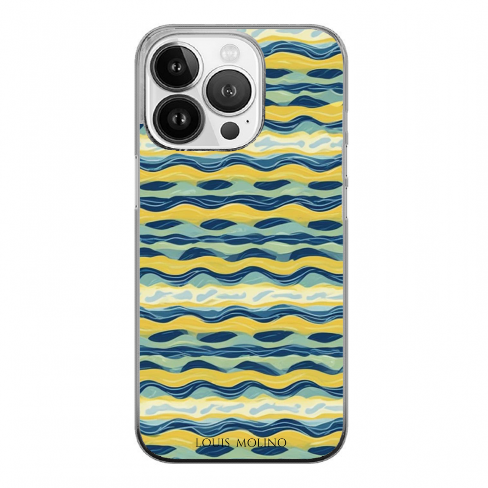 Cover Gomma iPhone  BORDER CAPRI PAINT