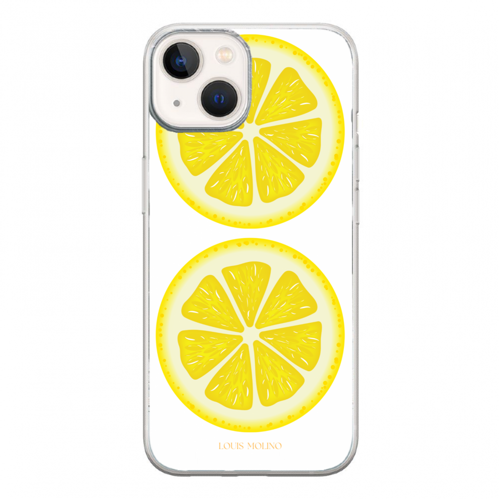 Cover Gomma iPhone 15 TWO LEMON CAPRI