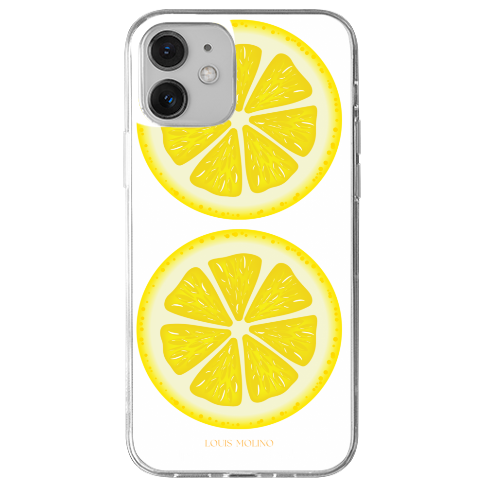 Cover Gomma iPhone 15 TWO LEMON CAPRI
