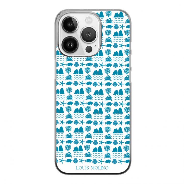 Blue Species Protected Capri iPhone Rubber Cover