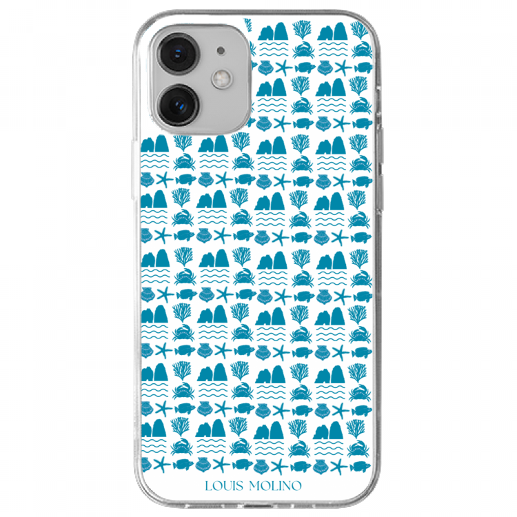 Blue Species Protected Capri iPhone Rubber Cover