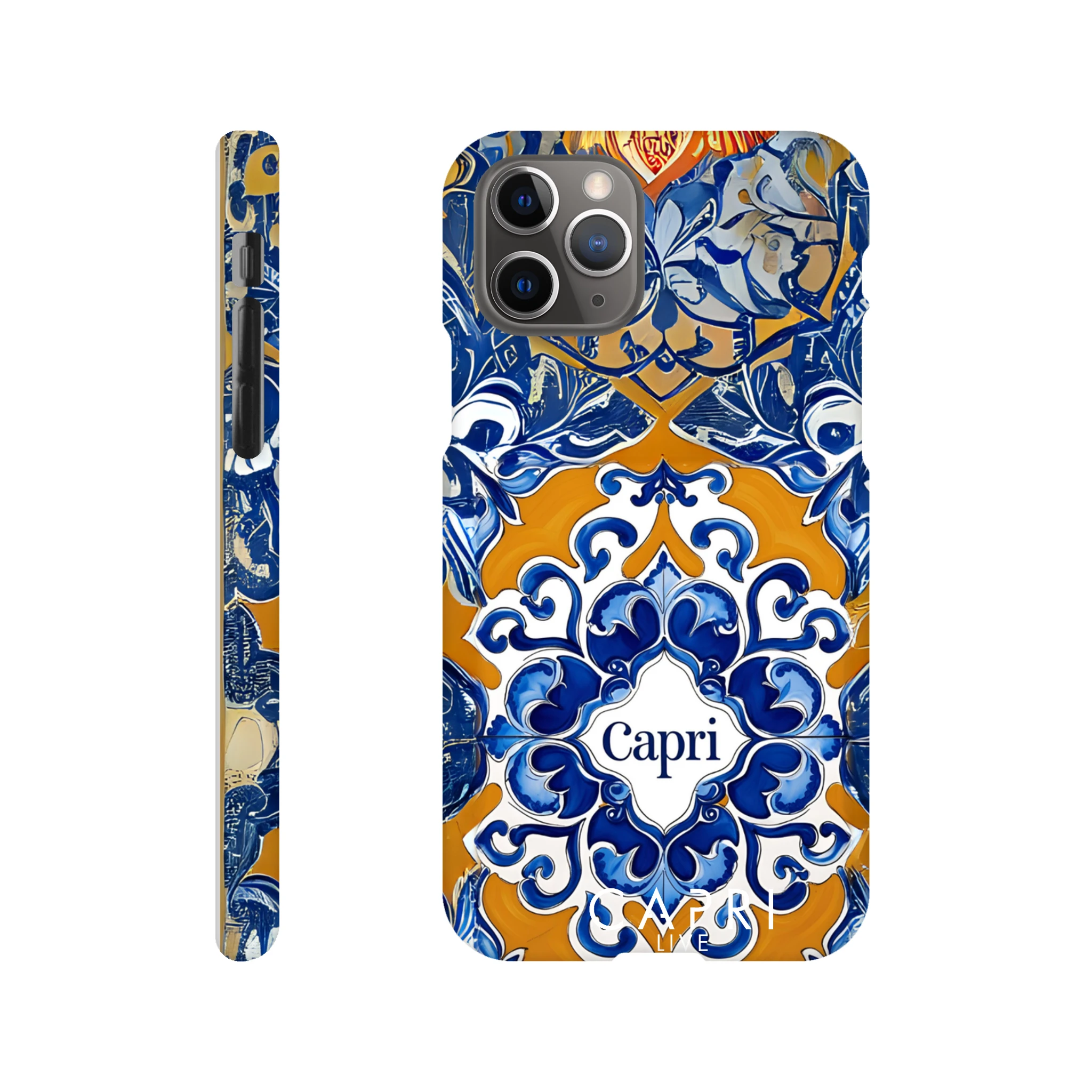 Cover Capri Smartphone cover Limoni, Faraglioni Grotta azzurra