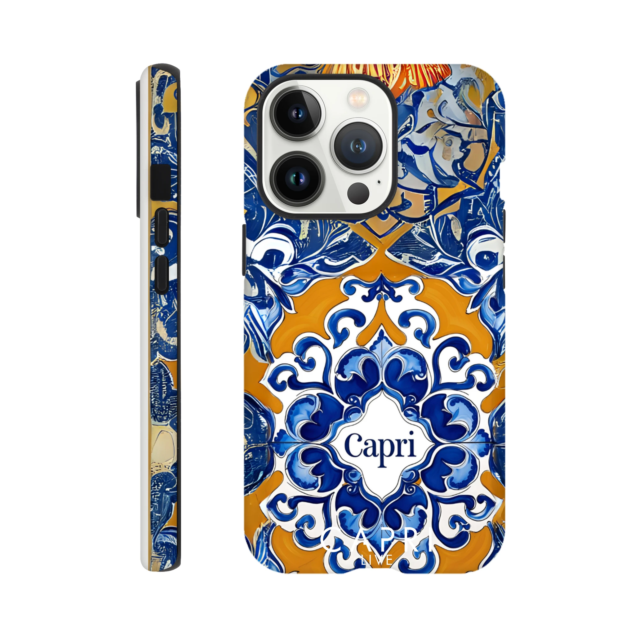 Cover Capri Smartphone cover Limoni, Faraglioni Grotta azzurra