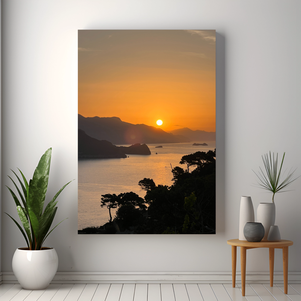 Canvas Sunrise Matermania Capri