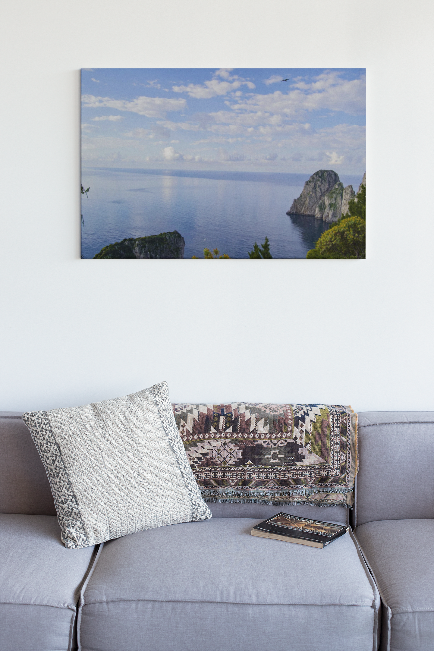 Canvas Belvedere del Pizzo Luongo Capri