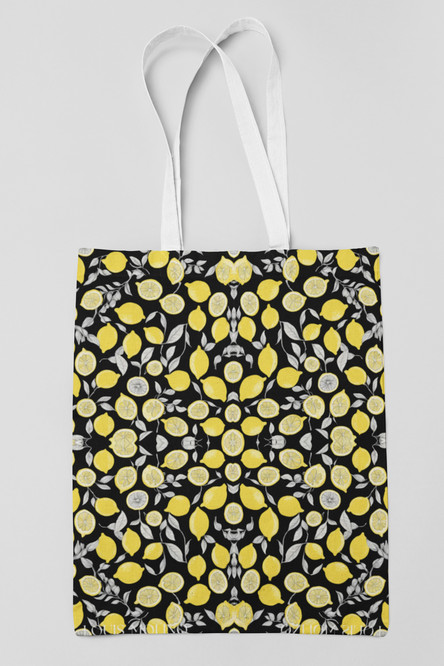 All Over LEMON GRAY+BLACK CAPRI bag