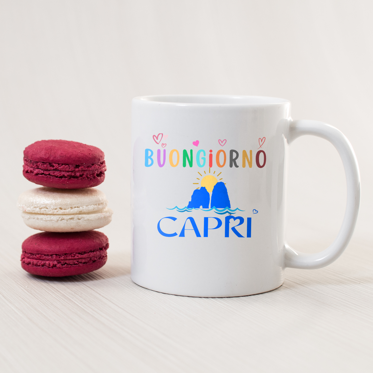 Good Morning Capri Mug