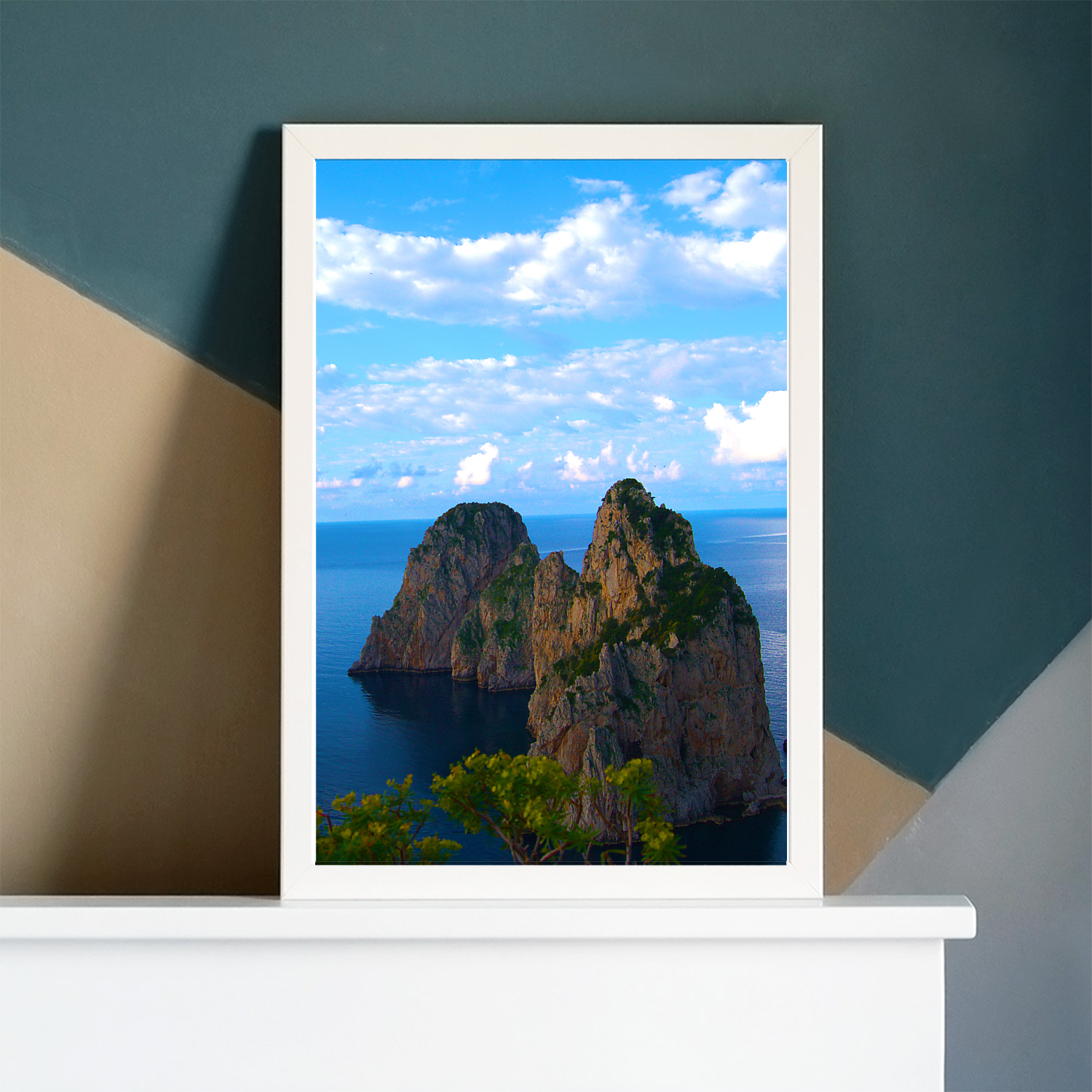 Poster con Cornice 40x60 Capri Blu Incanto