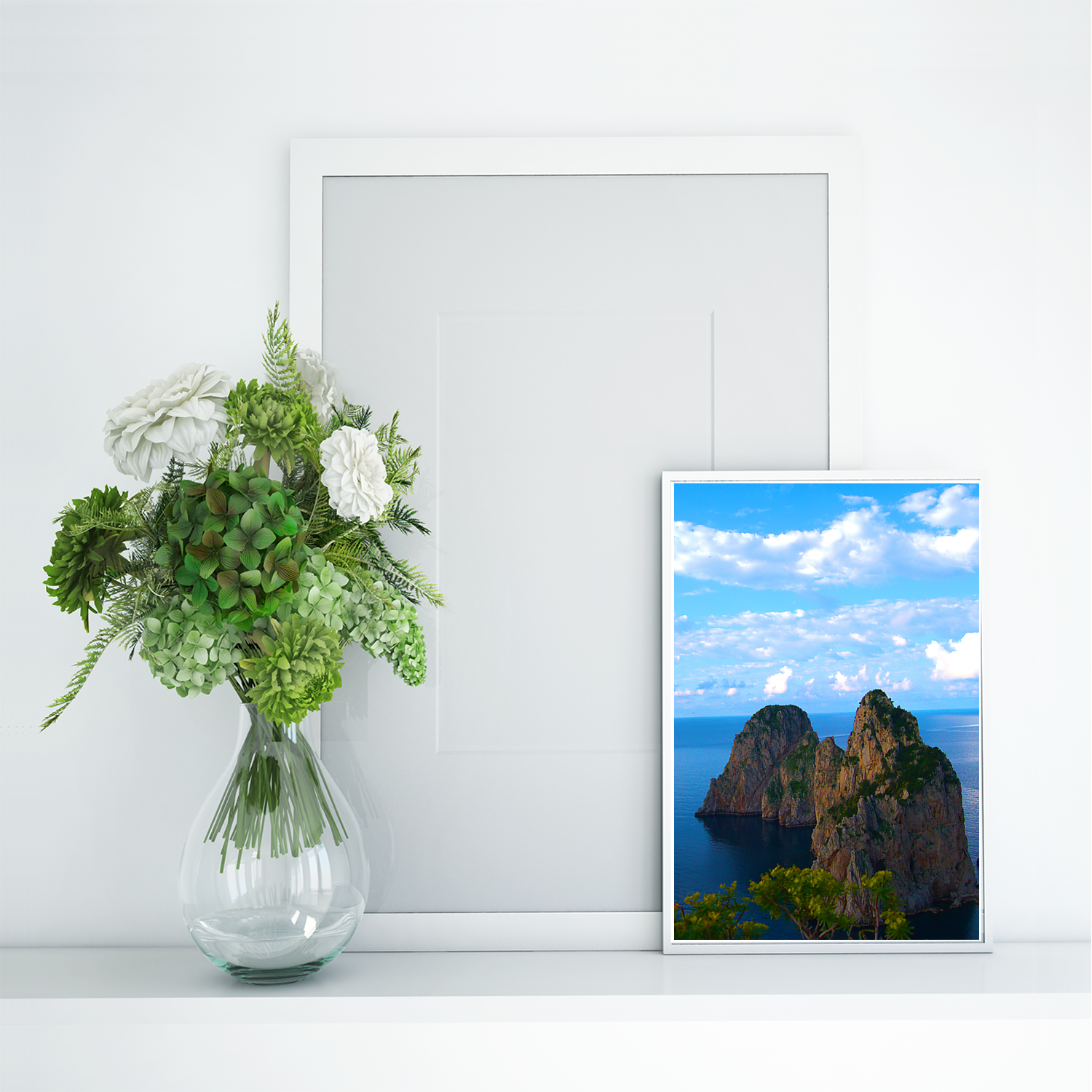 Poster con Cornice 40x60 Capri Blu Incanto
