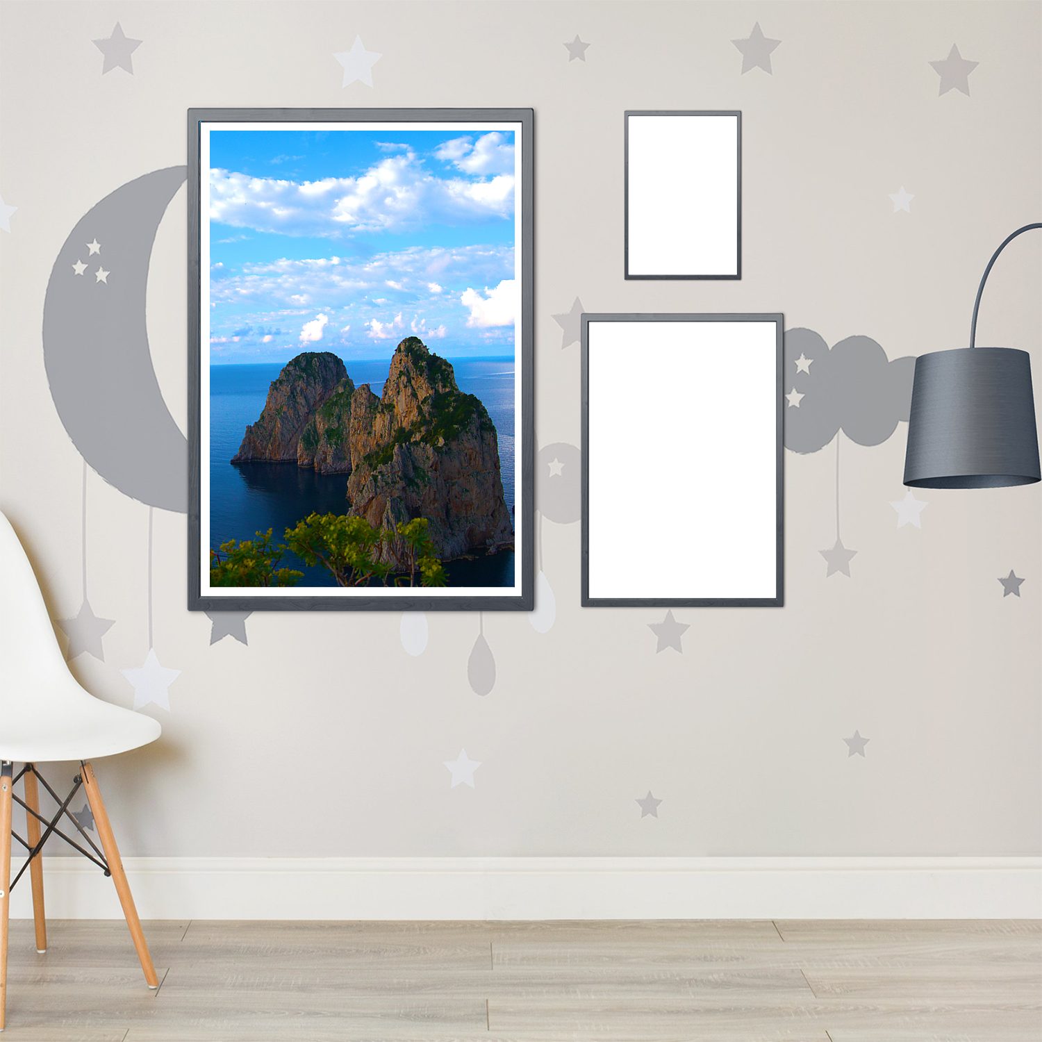 Poster con Cornice 40x60 Capri Blu Incanto