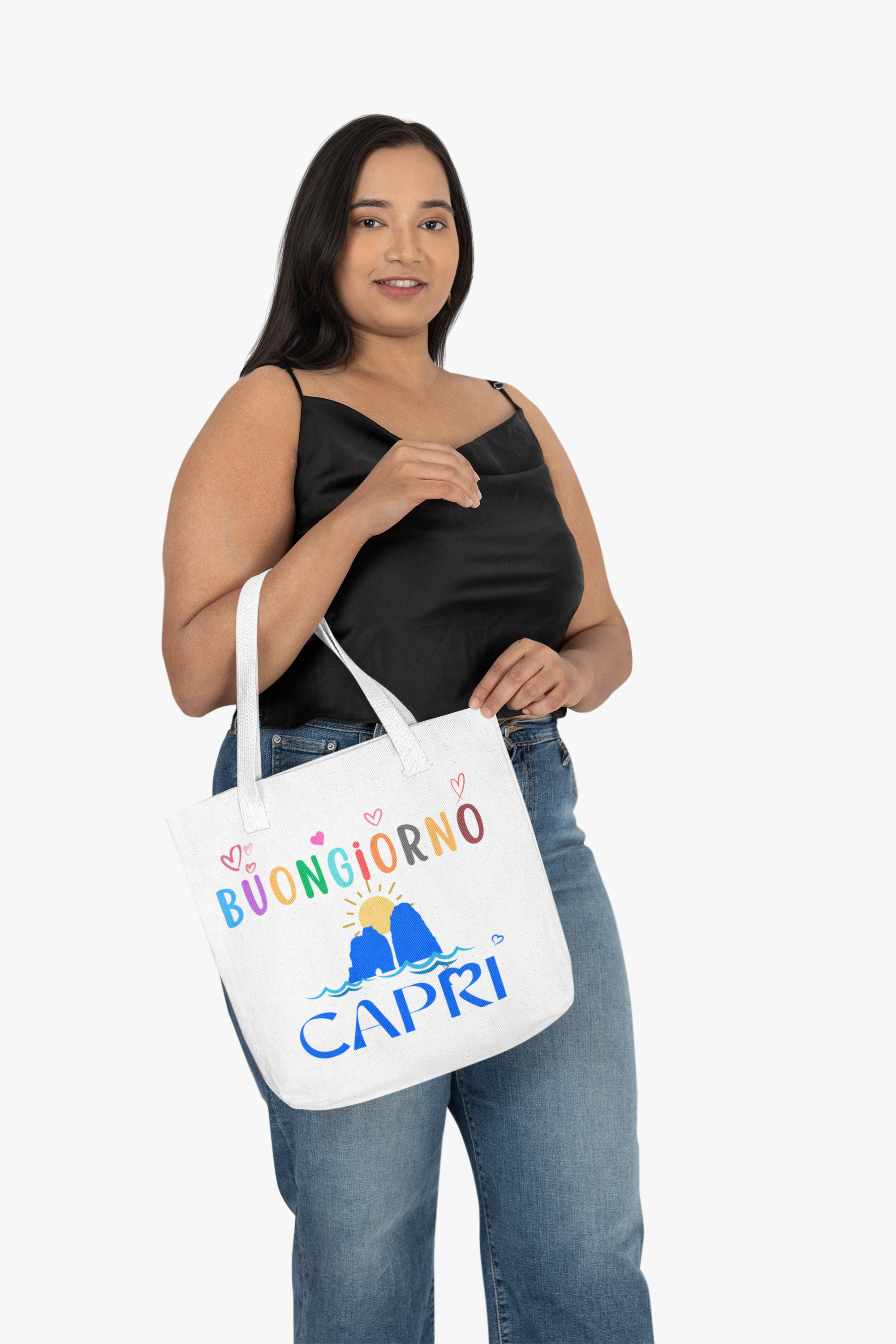 All Over Good Morning Capri Bag