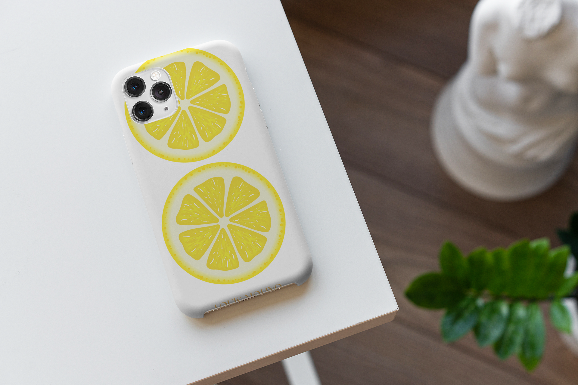 Cover Gomma iPhone 15 TWO LEMON CAPRI