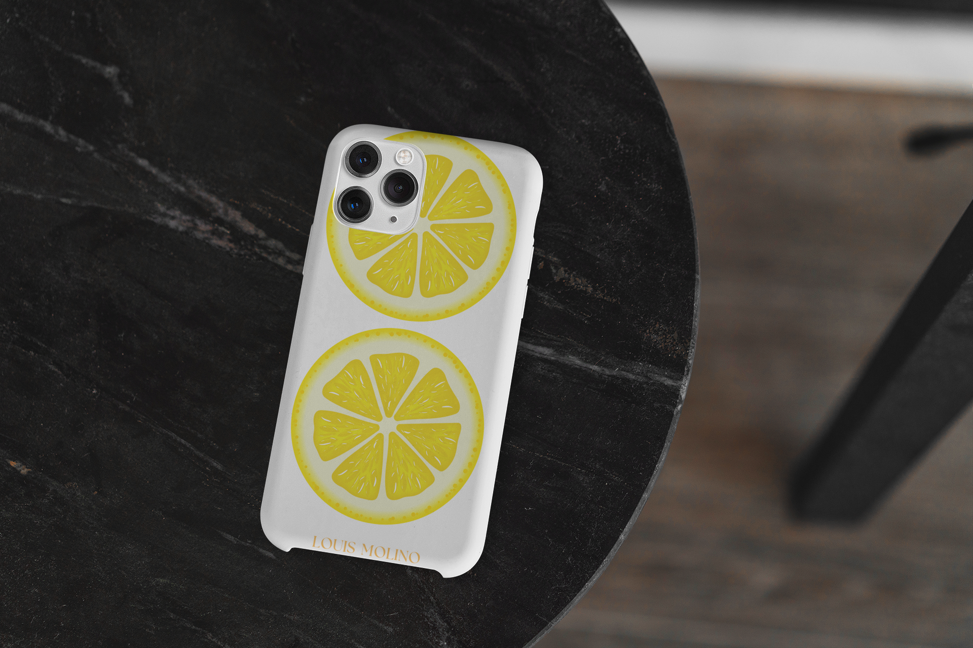 Cover Gomma iPhone 15 TWO LEMON CAPRI