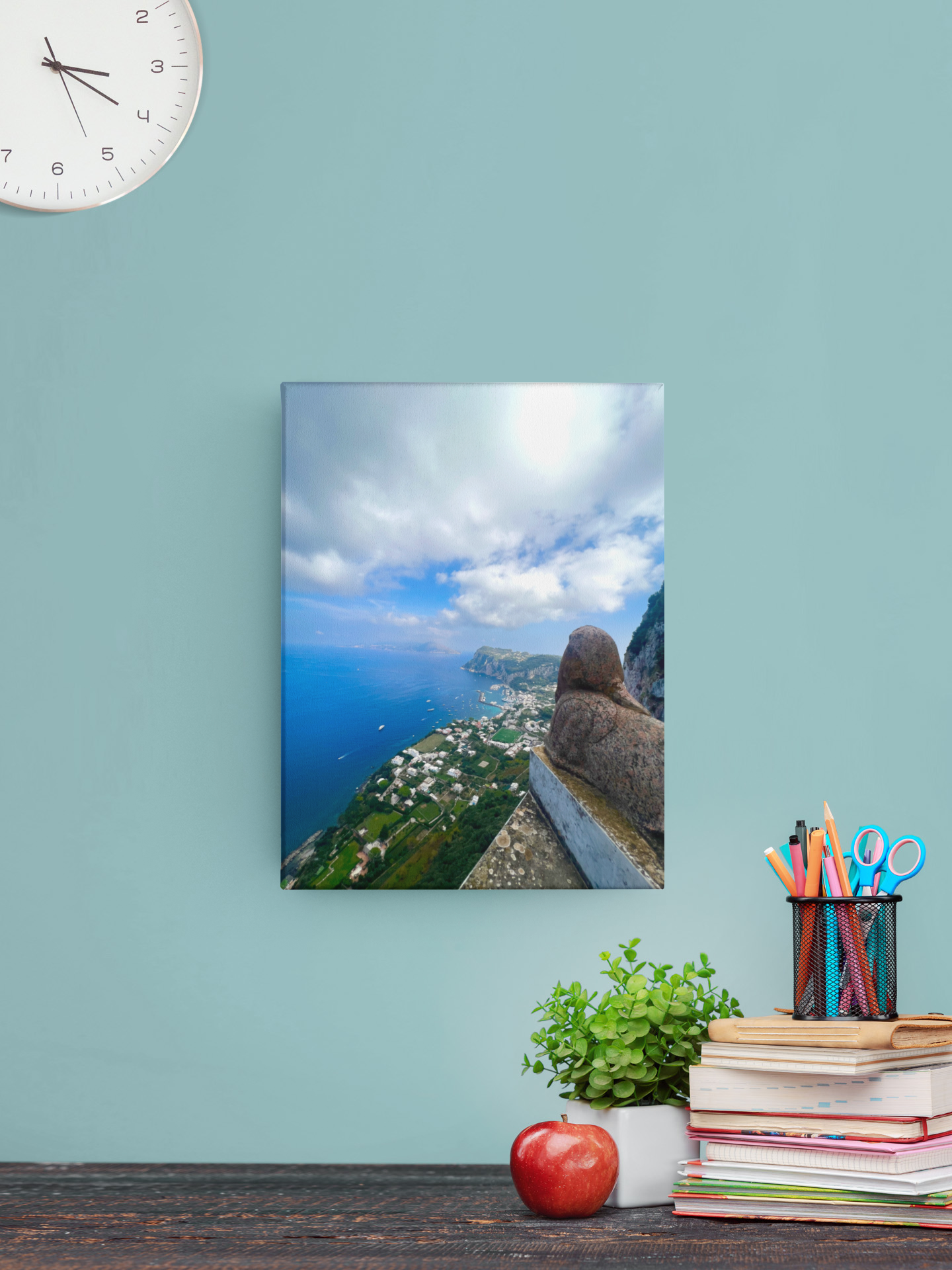 Canvas Villa San Michele Capri viewpoint