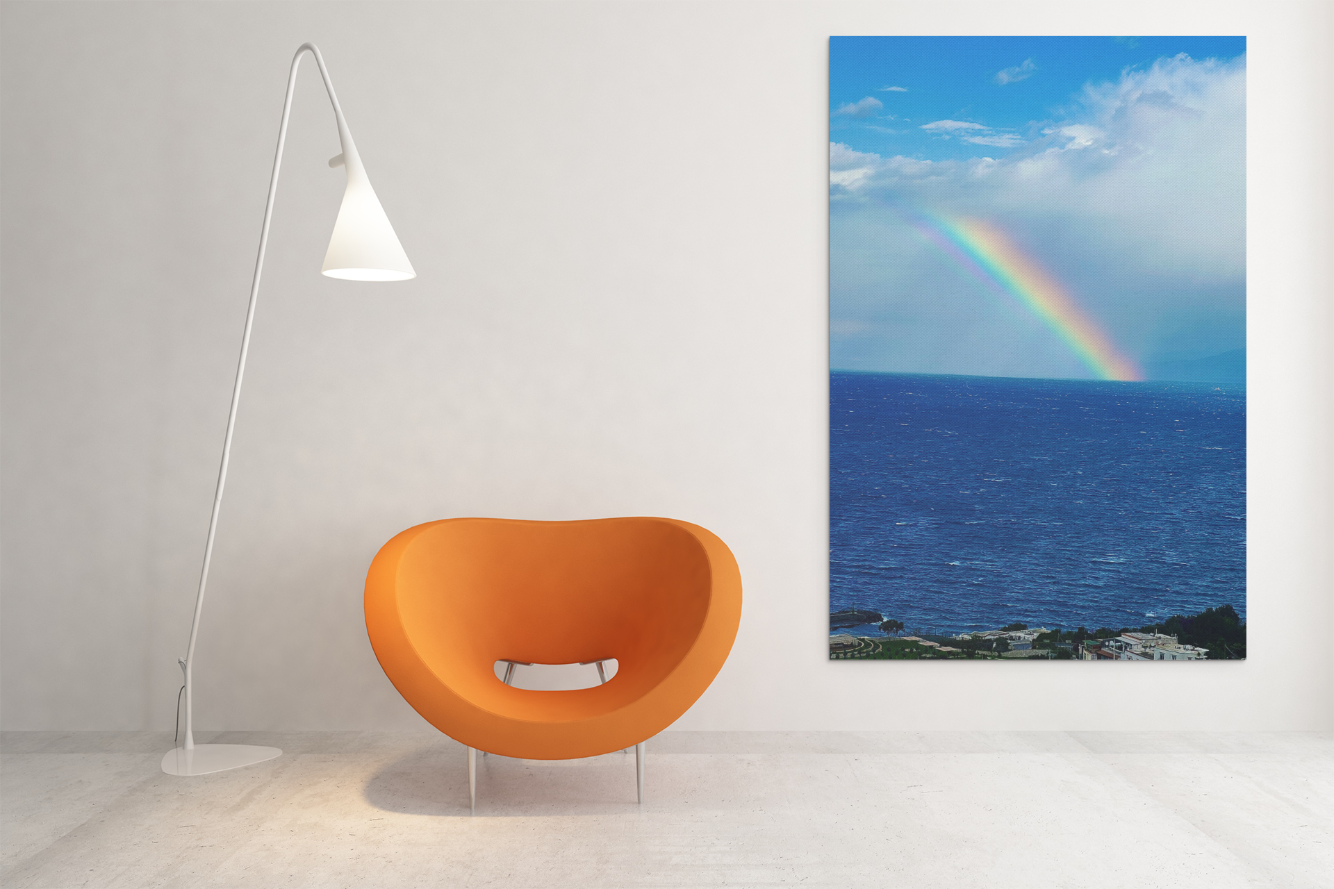 Rainbow Canvas from Marina Grande Capri