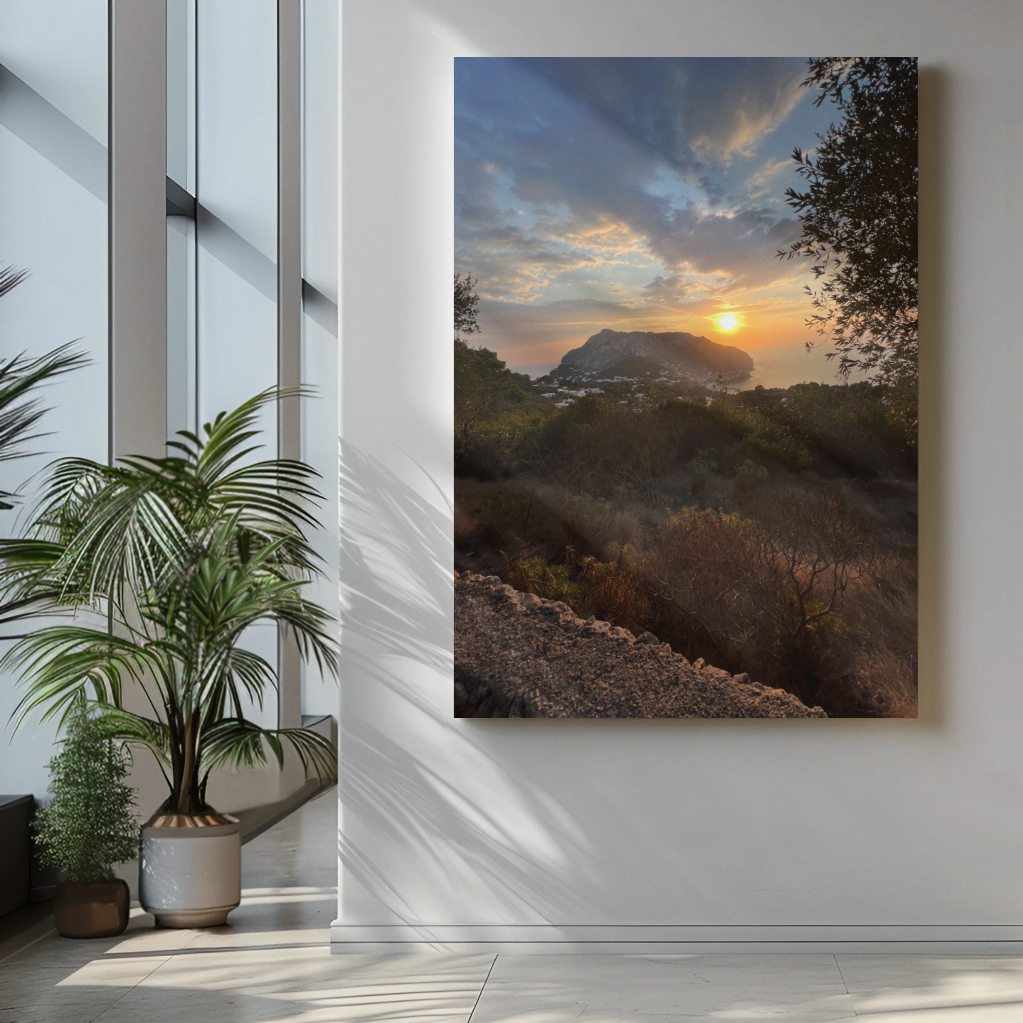 Canvas Villa Jovis 2 Sunset Capri