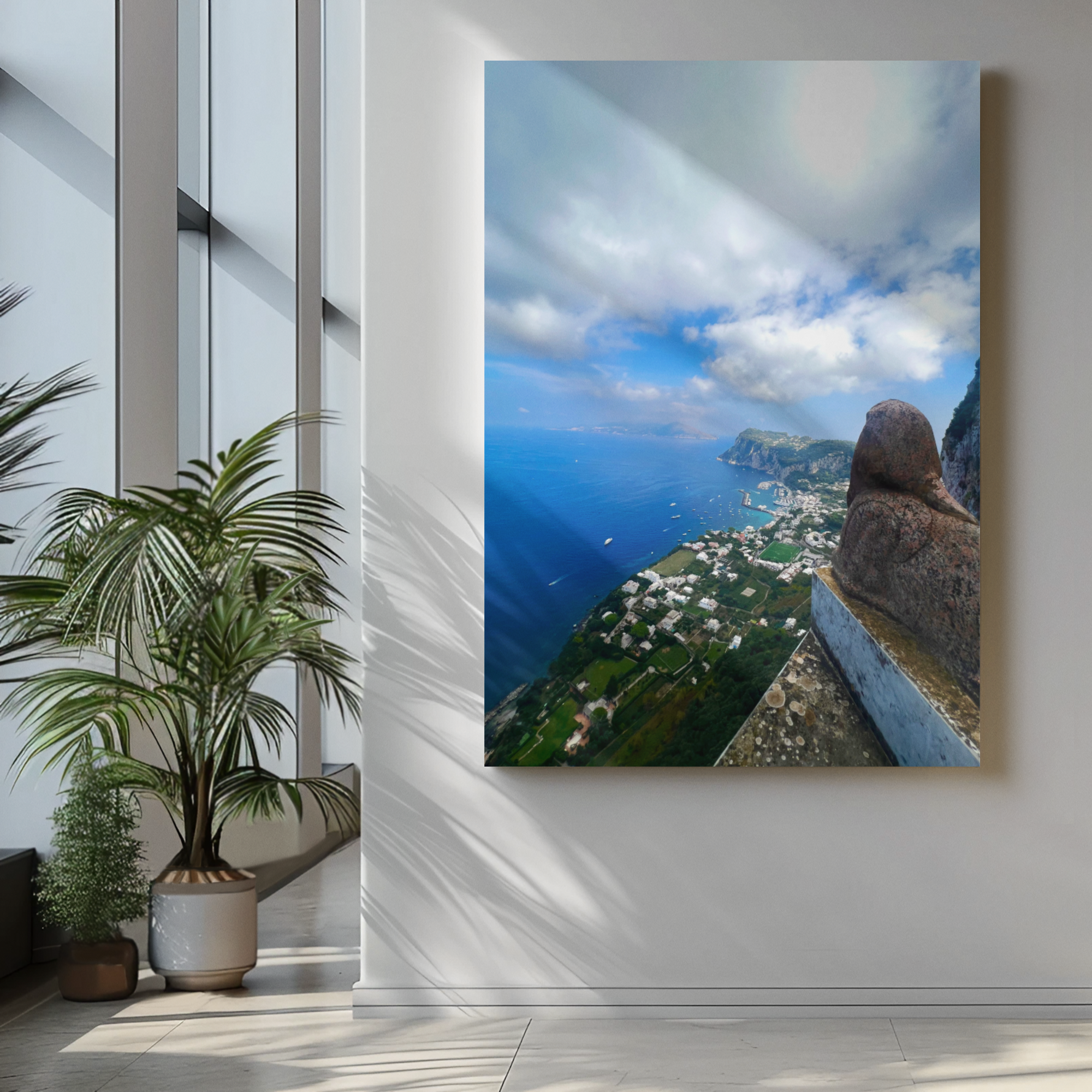 Canvas  Villa San Michele Capri belvedere