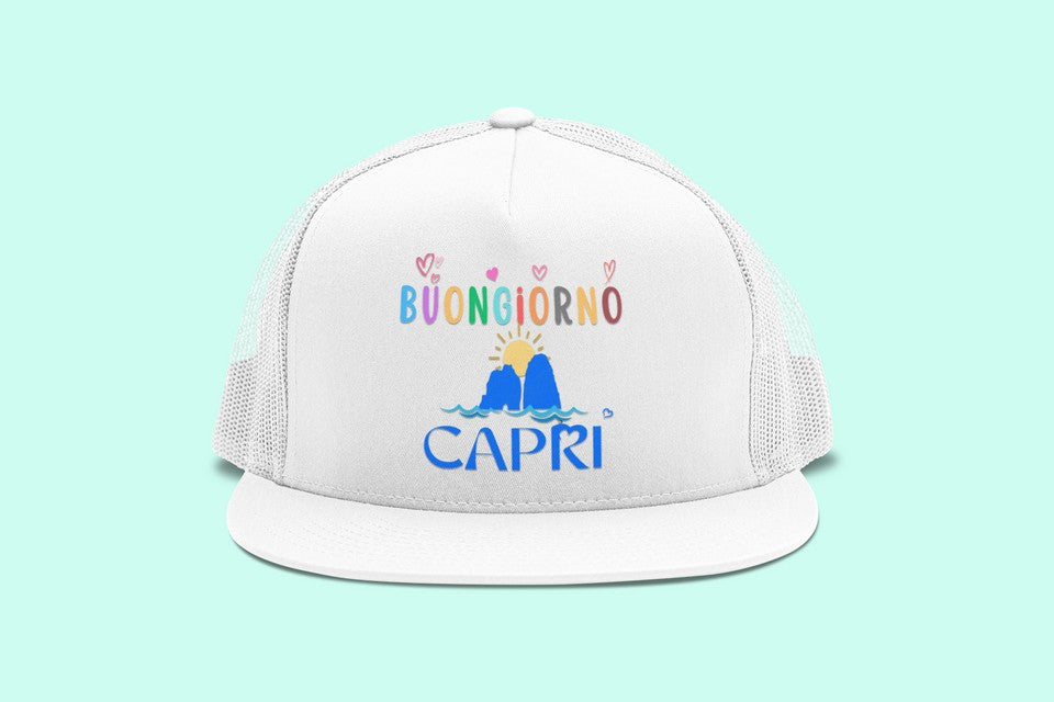 Good Morning Capri Trucker Hat