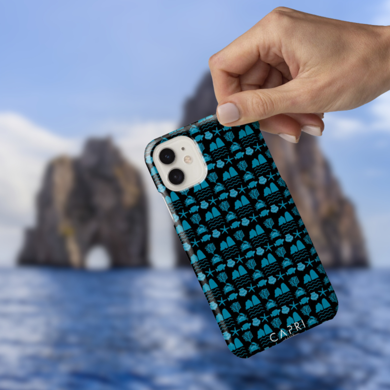 Capri Faraglioni Marine black